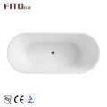 New Design Product Durable Freestanding Black Bathtub Acrylic Bath Tub